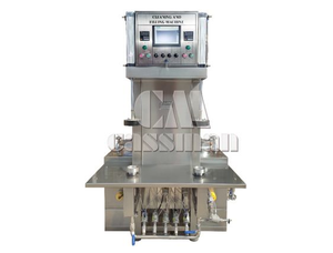 Комбинированная машина для мойки и наполнителя бочонков