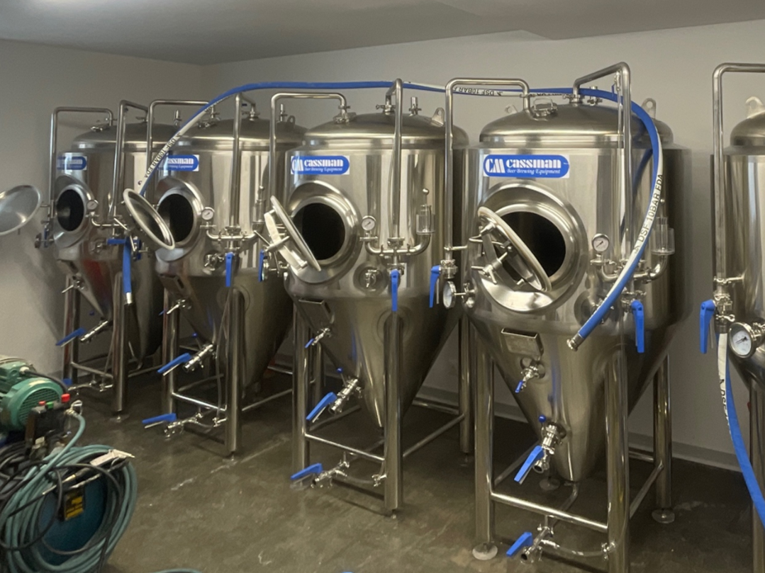 Пивоваренная система на 500 л во Франции