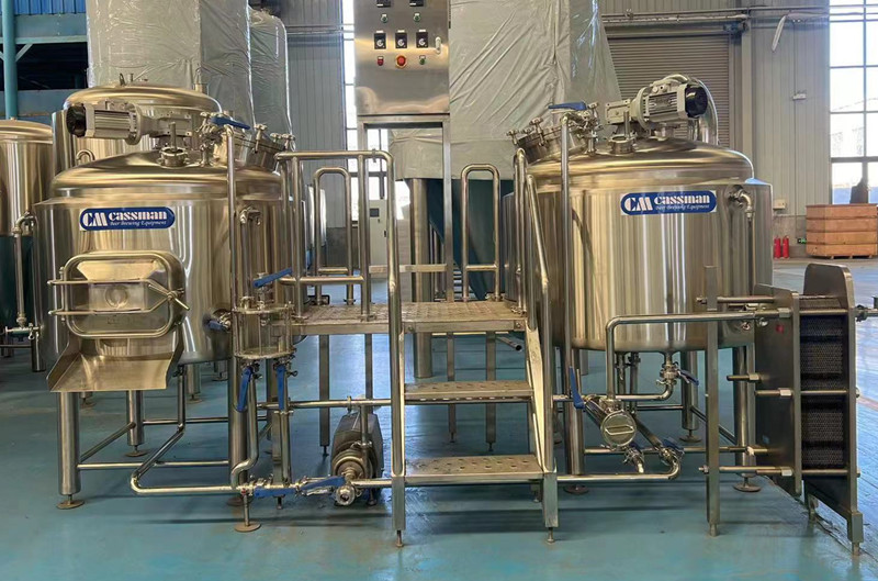 Пивоваренная система с паровым подогревом на 5 баррелей