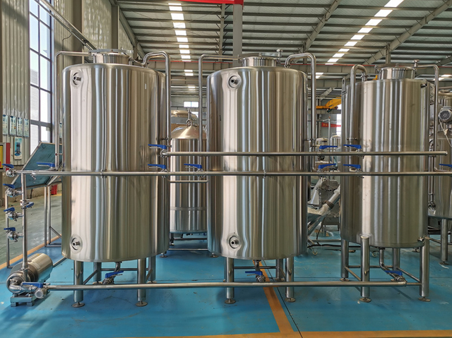 Система CIP для пивоваренного завода на 1000 л