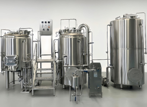 Пивоварня с прямым газовым нагревом 500–1500 л | Варочный порядок на природном газе