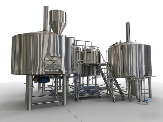 Паровой варочный порядок 30 BBL / 3510 л | 4-сосудная система высокой производительности