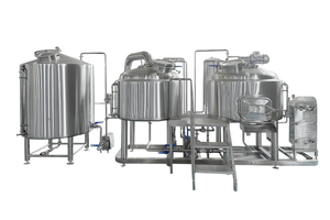 Паровой варочный порядок 500 л / 5 BBL | 2-сосудная система для ресторанных пивоварен