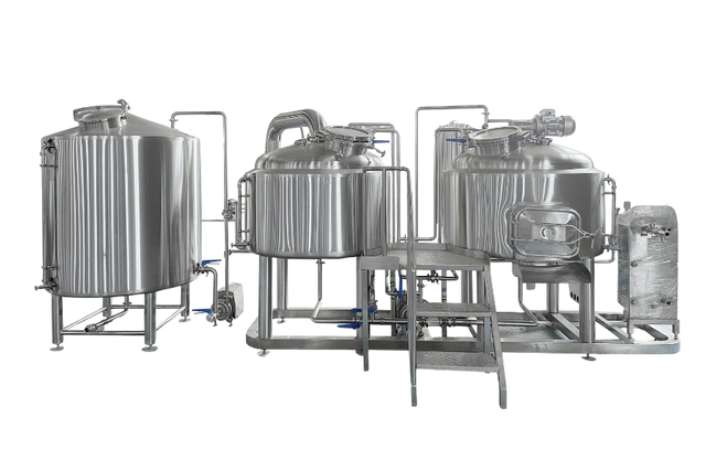 Паровой варочный порядок 500 л / 5 BBL | 2-сосудная система для ресторанных пивоварен