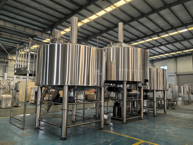 5000-литровая пивоваренная система