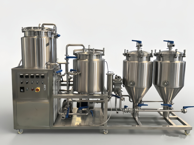 Домашняя пивоварня 50/100 л | Компактная профессиональная мини-пивоварня с электронагревом