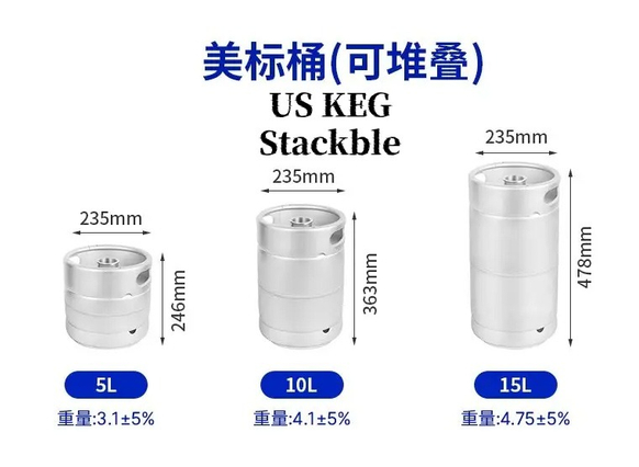 Пивные кеги Cassman | Нержавеющая сталь, пластик и ПЭТ — все форматы