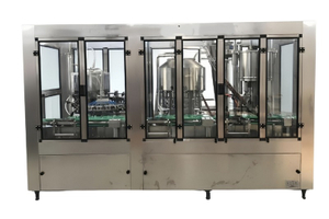 Компактная линия розлива вина — производительность 500–3 000 бутылок/час, точность ±1%, форматы 375 мл / 750 мл / 1.5 л