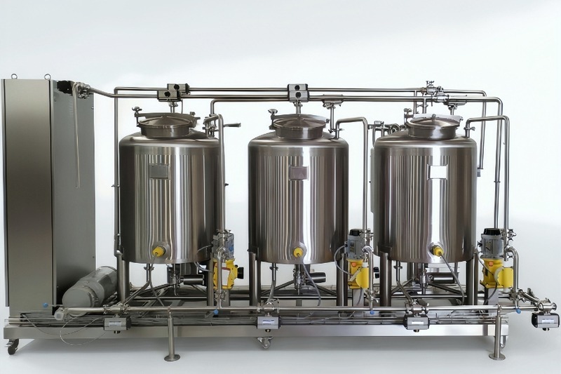 Автоматическая CIP-станция с PLC управлением