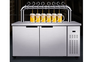 Коммерческий кегератор с воздушным охлаждением Cassman | 2, 4 и 6 кранов