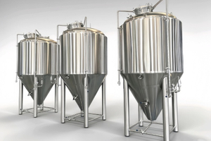 Конический ферментёр с верхним люком | ЦКТ 100–10000 л для крафтовых элей и ручного контроля качества