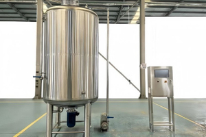 Ферментационный резервуар для уксуса с PLC 