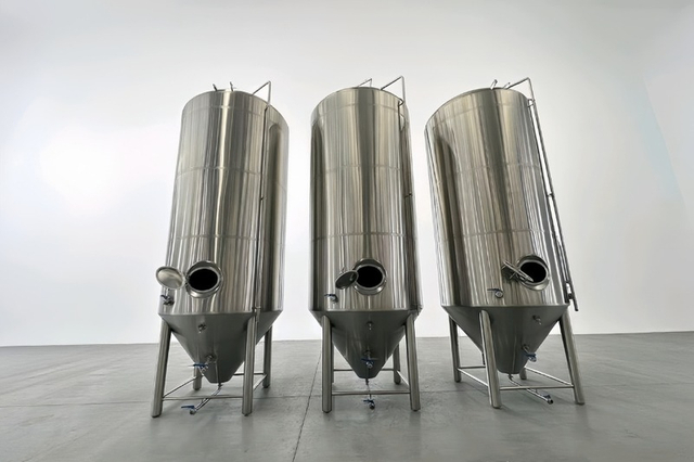 ЦКТ 10000 л (100 гл) | Крупный конический ферментёр для региональной пивоварни, CE-PED