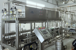 Полностью автоматическая линия мойки и розлива кегов Cassman | 120 кег/час, Siemens PLC