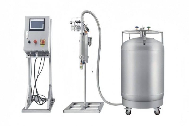 Система дозирования жидкого азота для розлива 