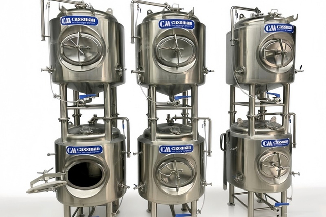 Двухъярусный форфас (Stackable BBT) 2×500–2×2000 л | Экономия 50% площади, независимые резервуары, CIP